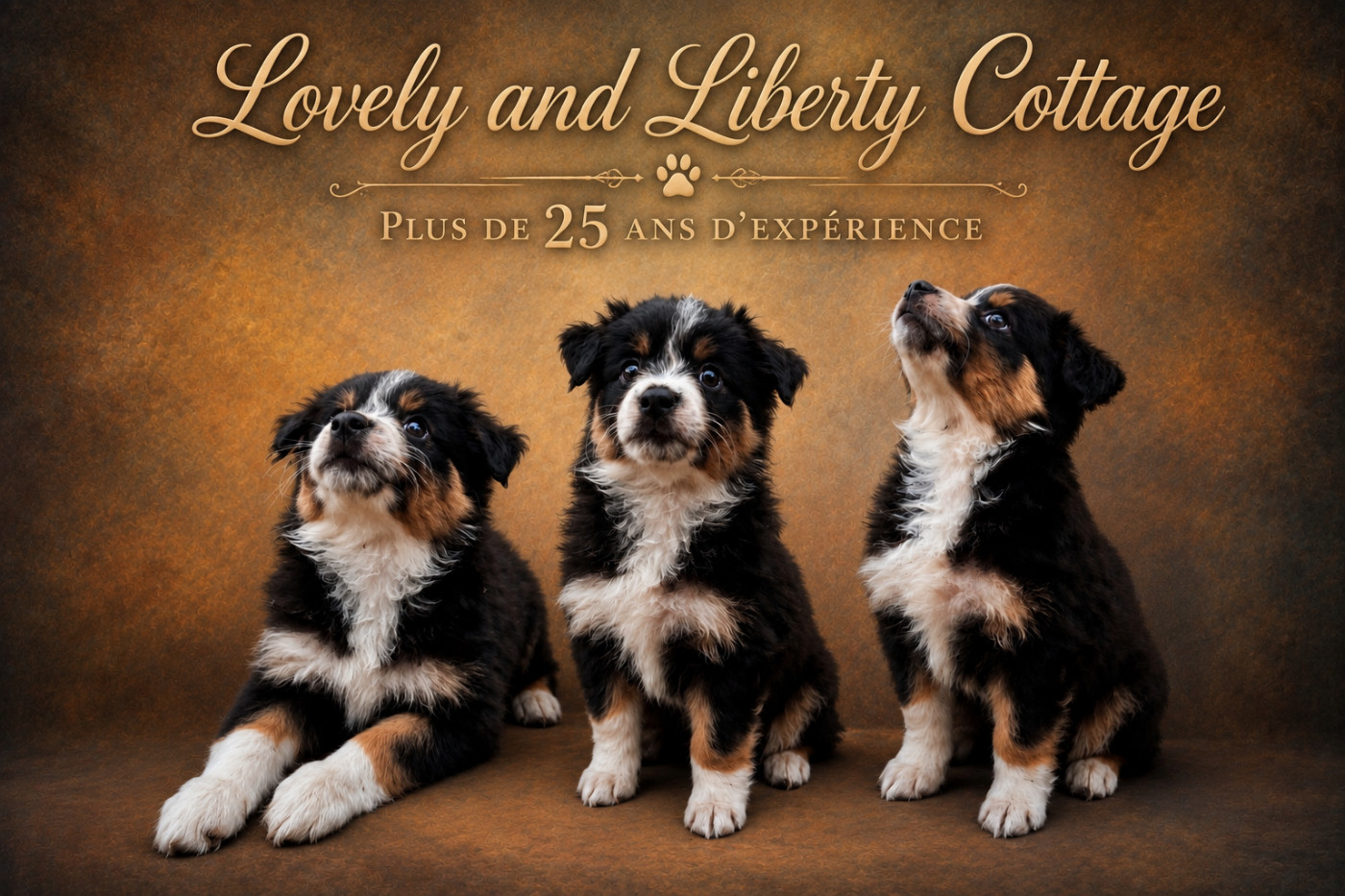 Lovely And Liberty Cottage - Chiots disponibles - Berger Américain Miniature 